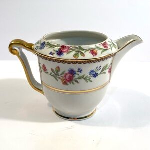 Raynaud Limoges France Country Flowers Creamer Porcelain China